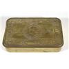 Image 1 : Rectangular brass 1914 Mary box, 13cm in length