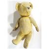 Straw filled jointed teddy bear, 40cm high