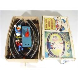 Boxed Mickey Mouse tinplate Melody Railroad