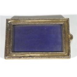 Rectangular silver photo frame, Birmingham, 1910, 19cm high