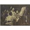 Photographic print of an oil painting, painted by Leroy onto a panel 'Given by H.H. Hewitt of Wimbou