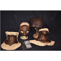 STAR TREK ALIEN MADELINE SCREEN USED HEAD WITH APPLIANCES TO COMPLETE DISPLAY ACADAMY AWARD WINNING!