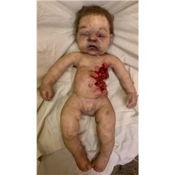 DEAD BABY WITH SHOTGUN WOUND SILICONE FROM SUNDANCE FILM SHORT