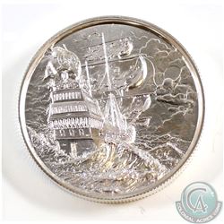 The Privateer Collection - The Storm 2 oz. Ultra High Relief Silver Round (#1). Tax Exempt