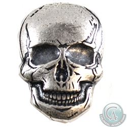 SKULL Monarch Precious Metals 2oz Fine Silver (TAX Exempt).