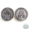 Image 1 : Pair of 2016-2017 Great Britain 2oz Queen's Beasts Fine Silver Coins (TAX Exempt). You will receive 