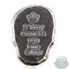 Image 2 : Day of the Dead 2oz Silver Sugar Skull - Monarch Precious Metals Poured Bar (TAX Exempt).