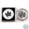 Image 1 : 2002 & 2014 Canada $5 Horse Privy 1oz Fine Silver Maples (TAX Exempt). Please note coins may have fa
