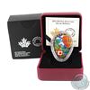 Image 1 : 2017 Canada $20 Hot Air Balloons Fine Silver Shaped Coin (TAX Exempt).