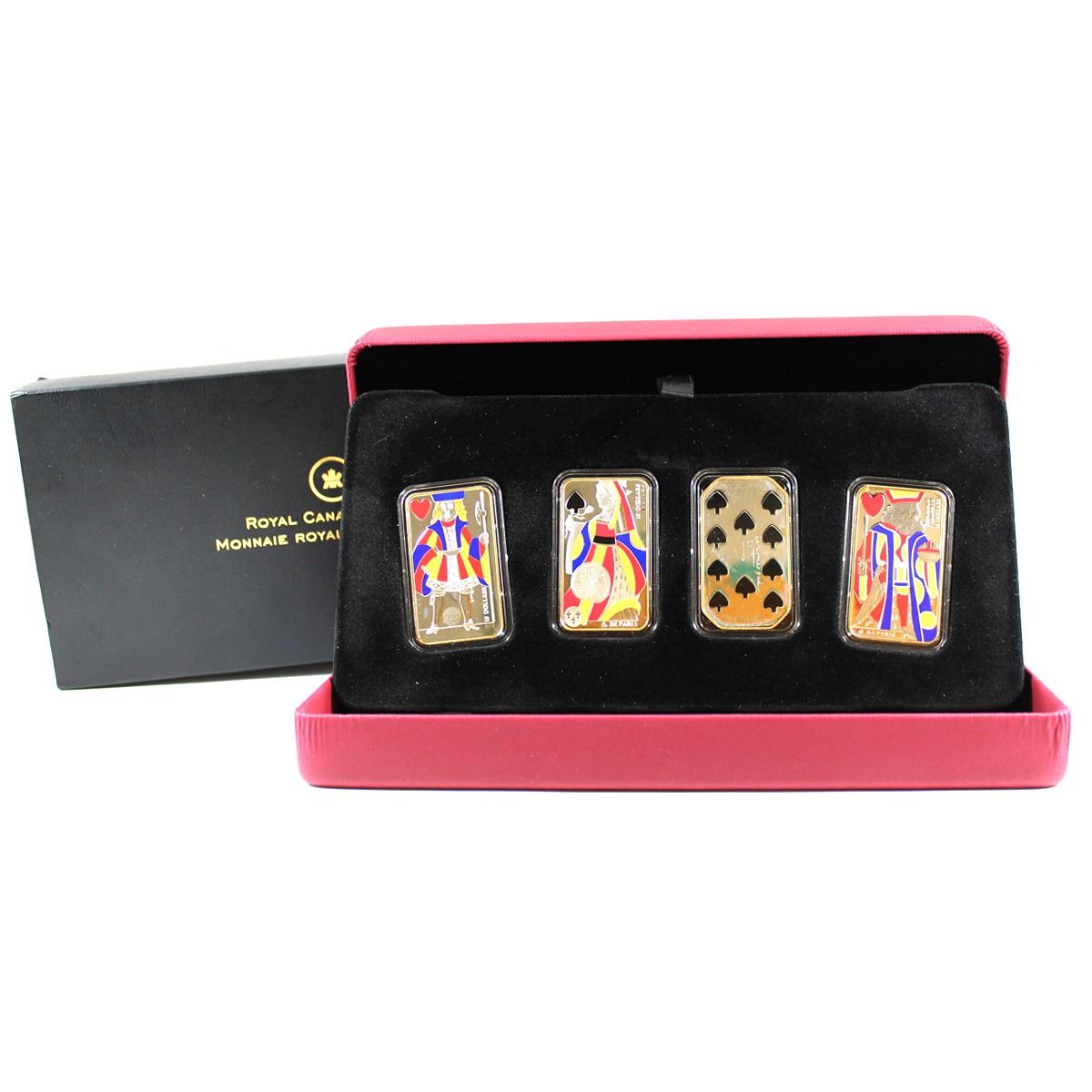 RCM Issue: 2008 Canada Complete 4-coin Playing Card Money Sterling ...