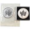 Image 1 : RCM Issue: 1998 & 2012 Canada $5 Titanic Privy Fine Silver Maples (Tax Exempt). Please note 2012 is 