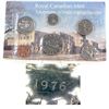 Image 1 : RCM Issue: 1976 Canada Uncirculated Proof Like Set with Doubling Error. The Dollar contains doubling