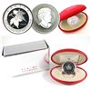 Image 1 : RCM Issue: 2001 Canada $5 Maple of Good Fortune & 2005 $5 Maple of Hope Fine Silver Coins (Tax Exemp