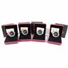 Image 1 : RCM Issue: 4x 2014 Canada 50-cent Lost Ships - RMS Empress of Ireland Silver Plated. 4pcs