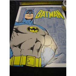 Retro Batman tin sign