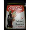 Image 1 : Coca Cola tin sign
