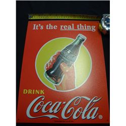 Coca Cola tin sign