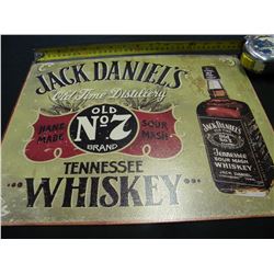 Jack Daniels tin sign