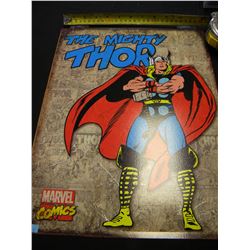 Mighty Thor tin sign