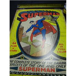 Superman No.1 Cover tin sign
