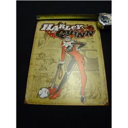 Harley Quinn tin sign