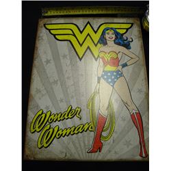Wonder Woman tin sign