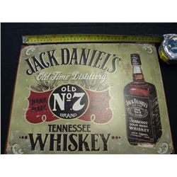 Jack Daniels tin sign