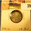 Image 1 : 1941C Newfoundland Silver Dime, Choice AU.