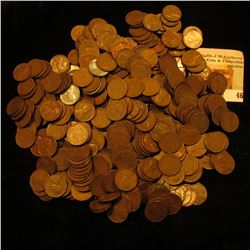 (400) Unsearched U.S. Wheat Back Cents.