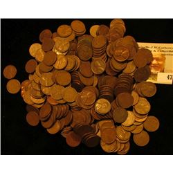 (401) Unsearched U.S. Wheat Back Cents.