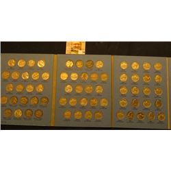 Complete 65 piece set of Jefferson Nickels 1938-61. Complete except (2) 1957 D, no 1957 P, the 1950 