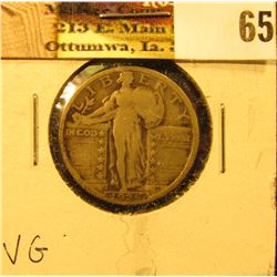 1925 P U.S. Standing Liberty Quarter, VG.
