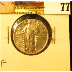 1929 D U.S. Standing Liberty Quarter, Fine.