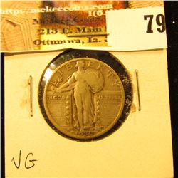 1930 P U.S. Standing Liberty Quarter, VG.