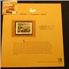 Image 1 : 2000 Millenium Alaska $5 State Migratory Waterfowl Stamp, mounted in a plastic page with literature 