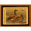 Image 2 : 2000 Millenium Delaware $6.00 State Migratory Waterfowl Stamp, mounted in a plastic page with litera
