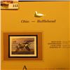 Image 2 : 2000 Millenium Ohio $11.00 State Migratory Waterfowl Stamp, mounted in a plastic page with literatur