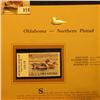 Image 2 : 2000 Millenium Oklahoma $4.00 State Migratory Waterfowl Stamp, mounted in a plastic page with litera