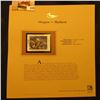 Image 1 : 2000 Millenium Oregon $7.50 State Migratory Waterfowl Stamp, mounted in a plastic page with literatu