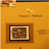 Image 2 : 2000 Millenium Oregon $7.50 State Migratory Waterfowl Stamp, mounted in a plastic page with literatu