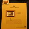 Image 1 : 2000 Millenium Virginia $5.00 State Migratory Waterfowl Stamp, mounted in a plastic page with litera