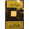 Image 2 : Pair of $2.00 Series 1995 Federal Reserve Notes, Friedberg #1936F & 1936F*, one is a Rare Star repla