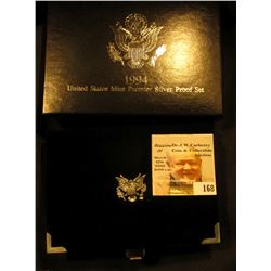 1994 S United States Mint Premier Silver Proof Set in original box as issued.