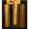Image 1 : (3) Rolls of unchecked by me U.S. Nickels, one of which appears to be old Buffalo style. Counts are 