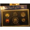 Image 2 : 1983 S Cameo Frosted U.S. Proof Set in original holder. Includes Cent to Half-Dollar.