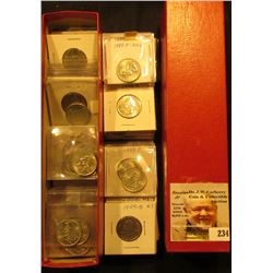9" x 2" x 2" Stock Box partially full of Statehood Quarters, maybe $10-15 face value.