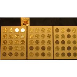 1999-2006 Partial Set of Statehood Quarters in a Whitman folder. $12.75 face value.