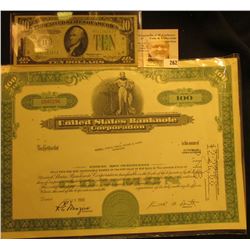 Oct. 29, 1968 100 Shares "United States Banknote Corporation" "Merrill Lynch, Pierce, Fenner & Smith