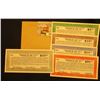 Image 1 : Five-Piece Depression Scrip $5, $10, $15, $25, & $50 "Tax Anticipation Note of 1936 United States of