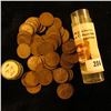 Image 2 : Roll of (50) 1918 U.S. Lincoln Cents in a plastic coin tube.